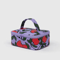 baggu small cosmetic case in apple tree print against a white background