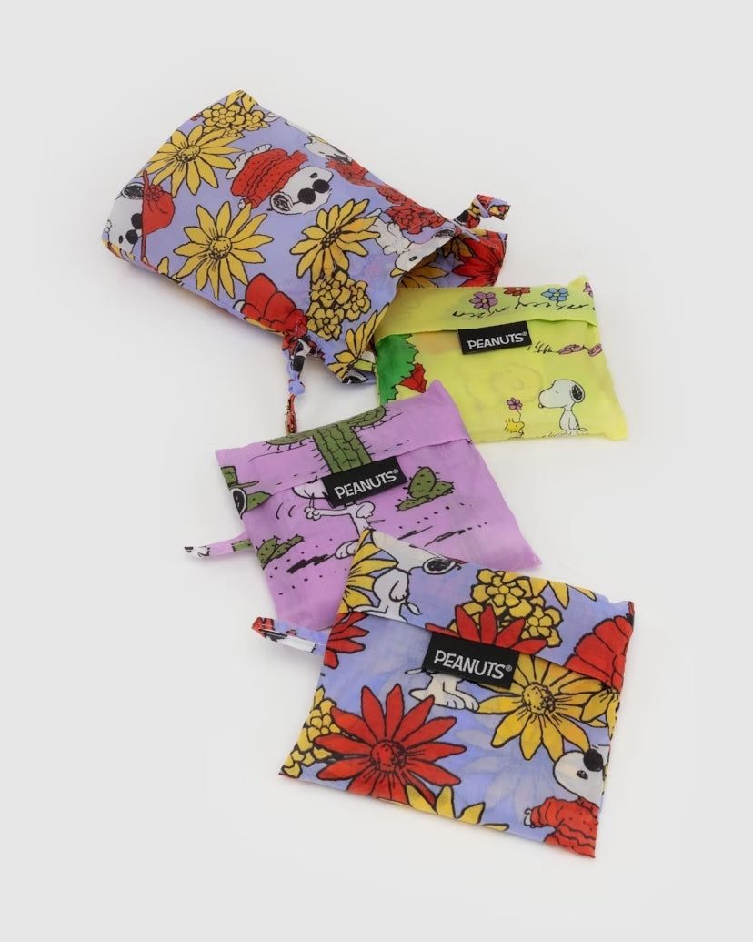 Baggu Set of 3 Reusable Bags - Peanuts