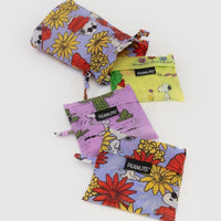 Baggu Set of 3 Reusable Bags - Peanuts