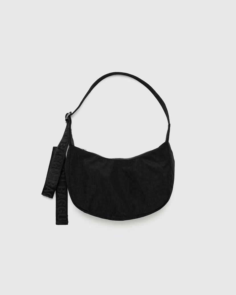 Baggu Small Crescent Bag - Black