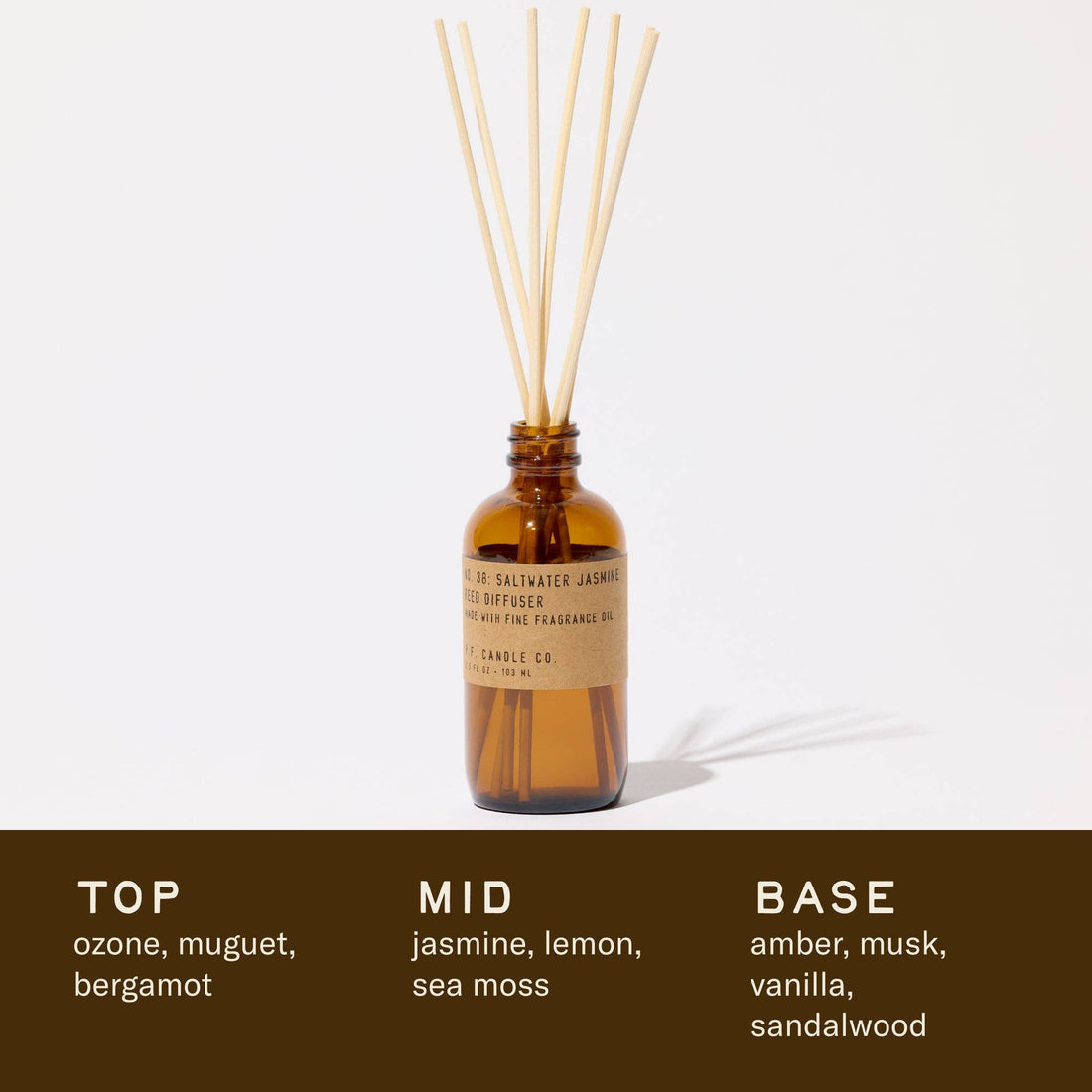 Saltwater Jasmine Reed Diffuser