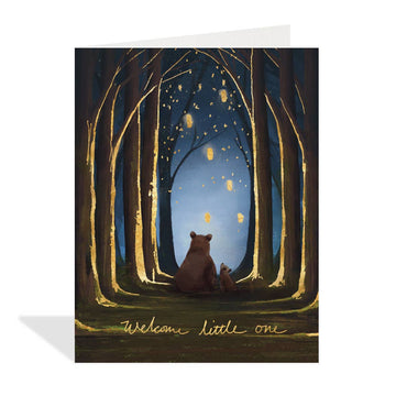Nighttime Cub Card