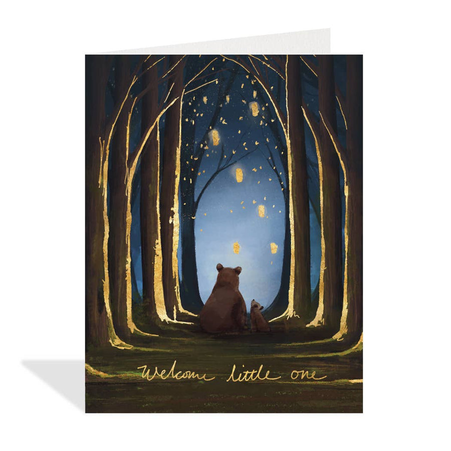 Nighttime Cub Card