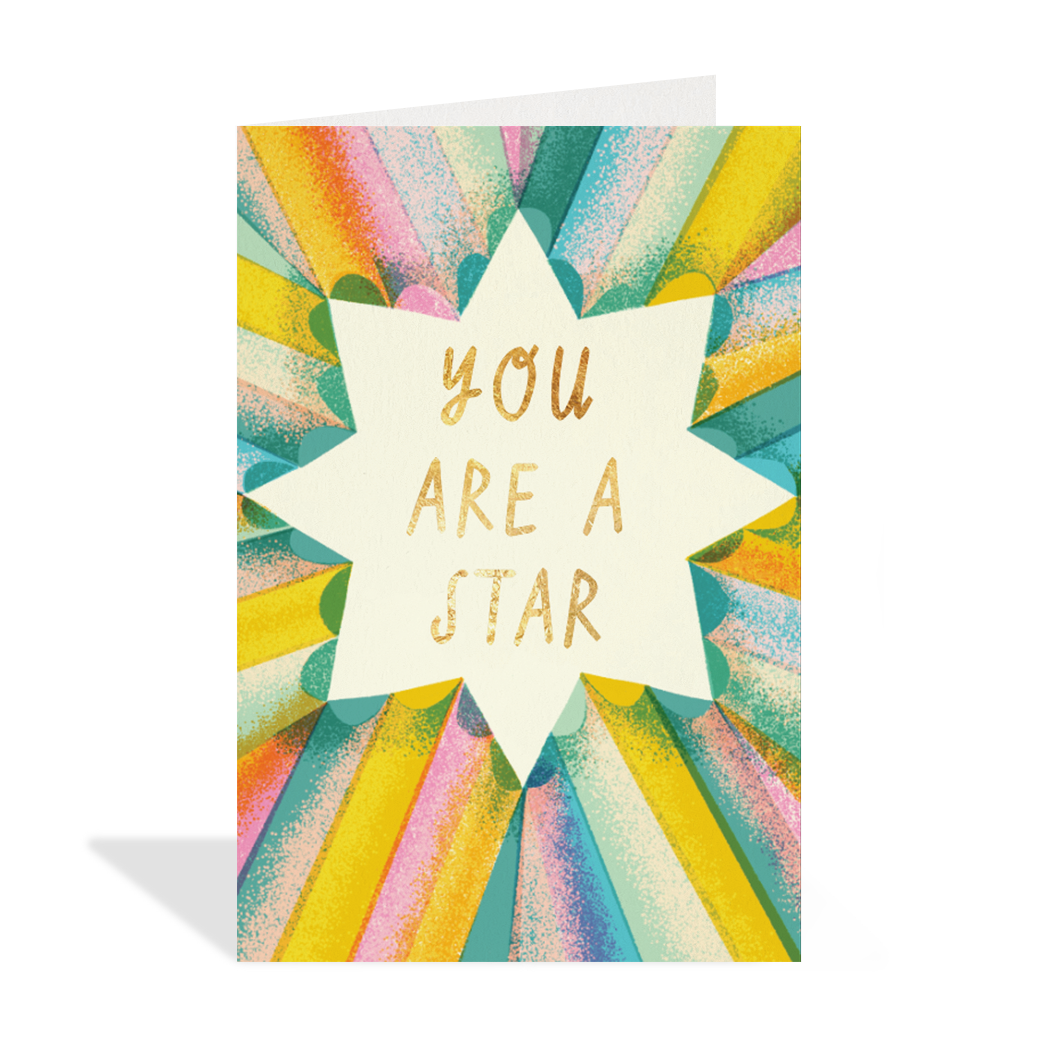 You're A Star Petite Card