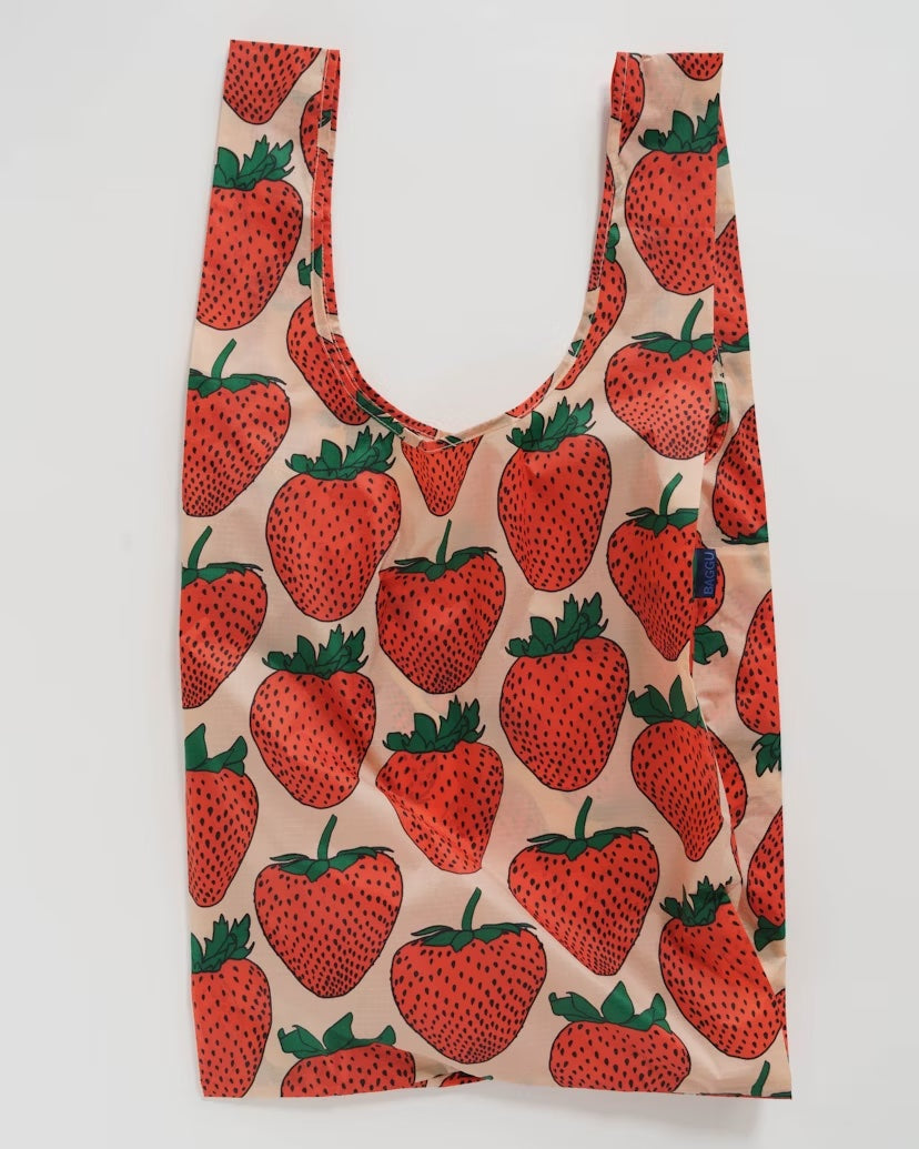 Big Baggu Reusable Bag - Strawberry