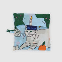 Big Baggu Reusable Bag - Table Cats