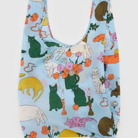 Big Baggu Reusable Bag - Table Cats