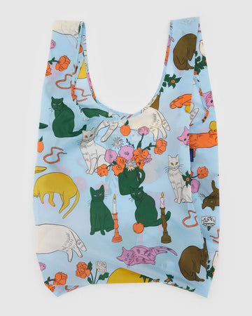 Big Baggu Reusable Bag - Table Cats