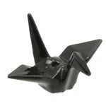 Crane Incense Holder - Black