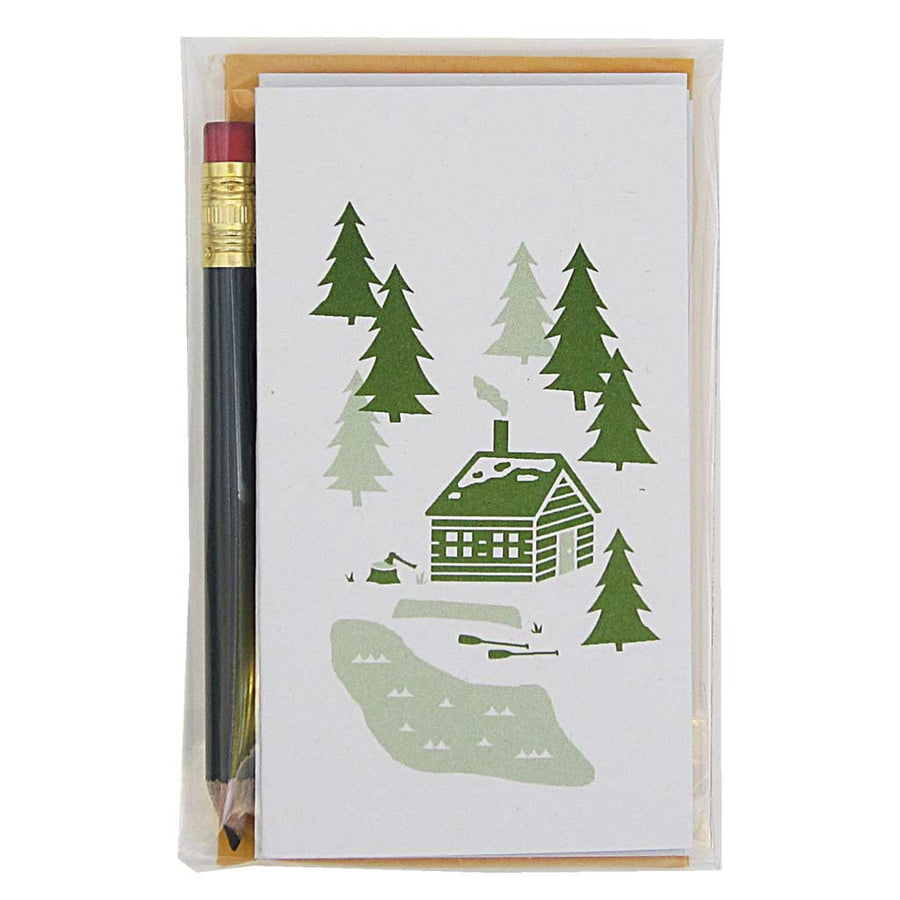 Mini Cabin Card Set