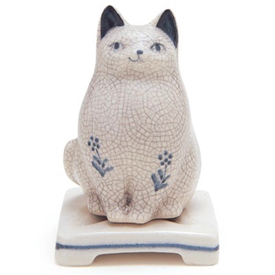 Ceramic Cat Incense Holder