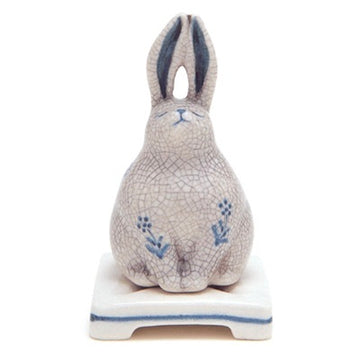 Ceramic Rabbit Incense Holder