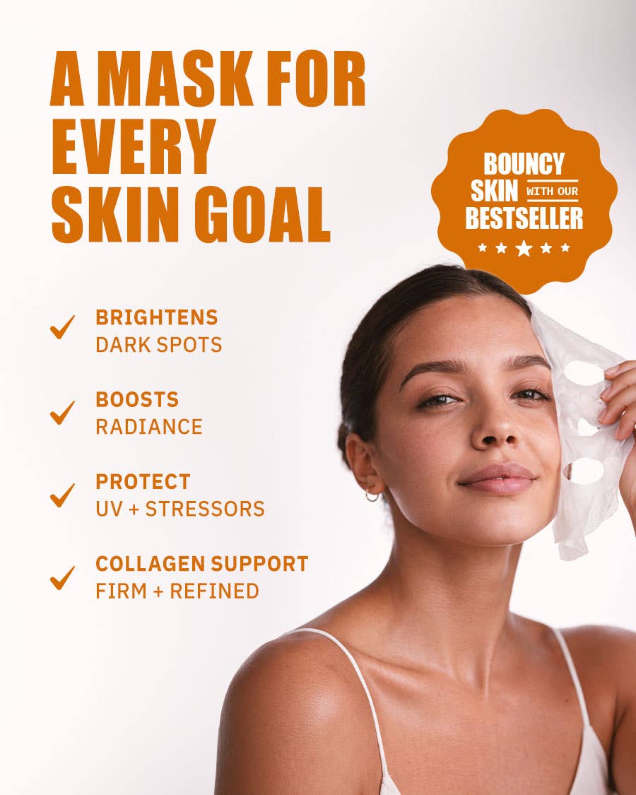 Daily Vitamin C Facial Skin Mask - Single