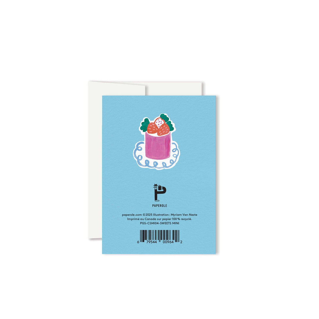 Sweets Miniature Greeting Card
