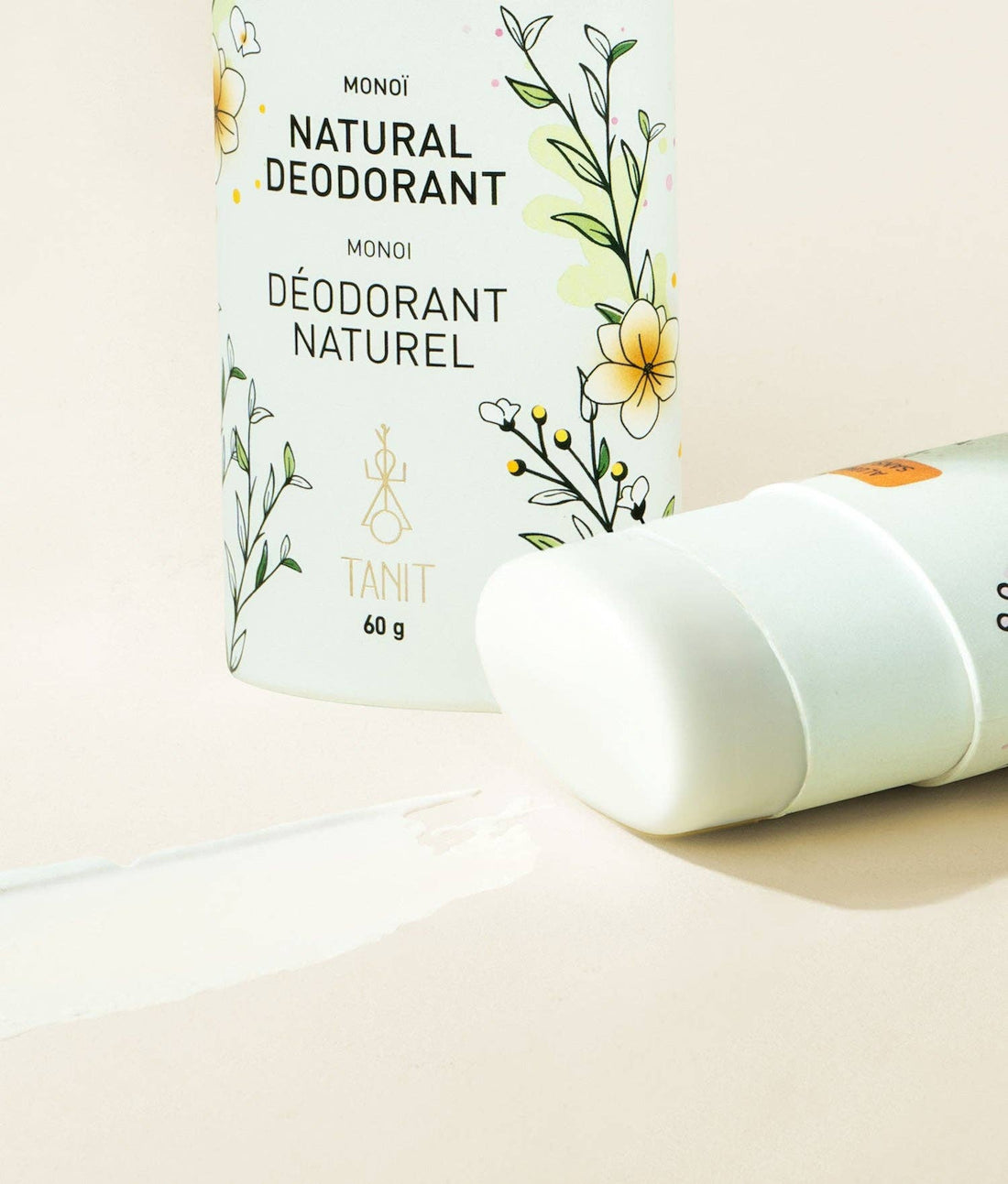Natural Solid Deodorant – 48-Hour Protection (Probiotic Formula)