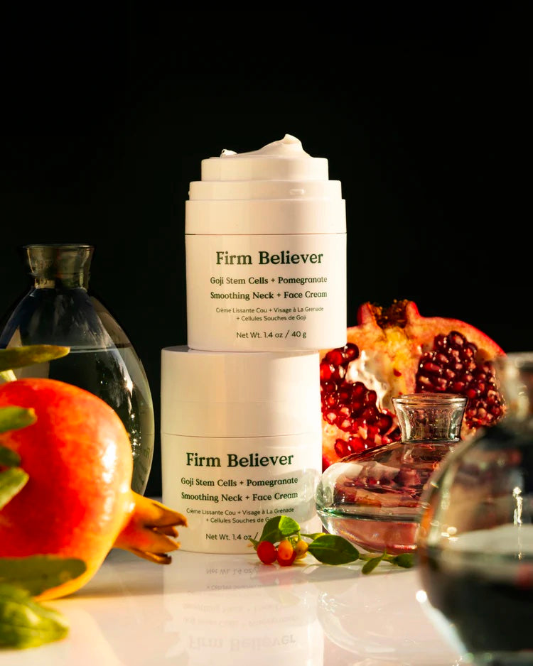 Firm Believer Goji Stem Cell + Pomegranate Smoothing Neck & Face Cream