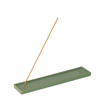 Yukari Long Incense Holder - green