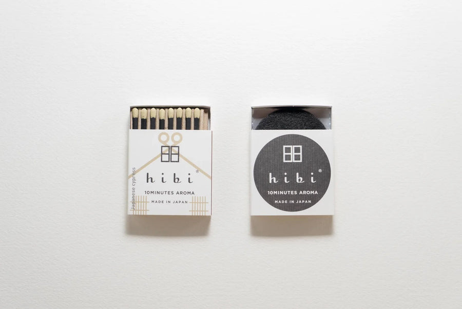 hibi Japanese Cypress Incense Matches
