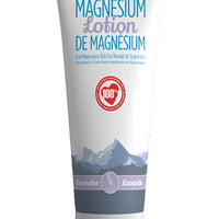 Tube of lavender Magnesium Lotion against a white background