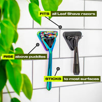 Leaf Razor Shower Holder