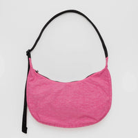Baggu Medium Crescent Bag - Azalea Pink