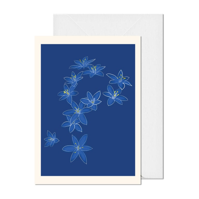 Night Garden Greeting Card