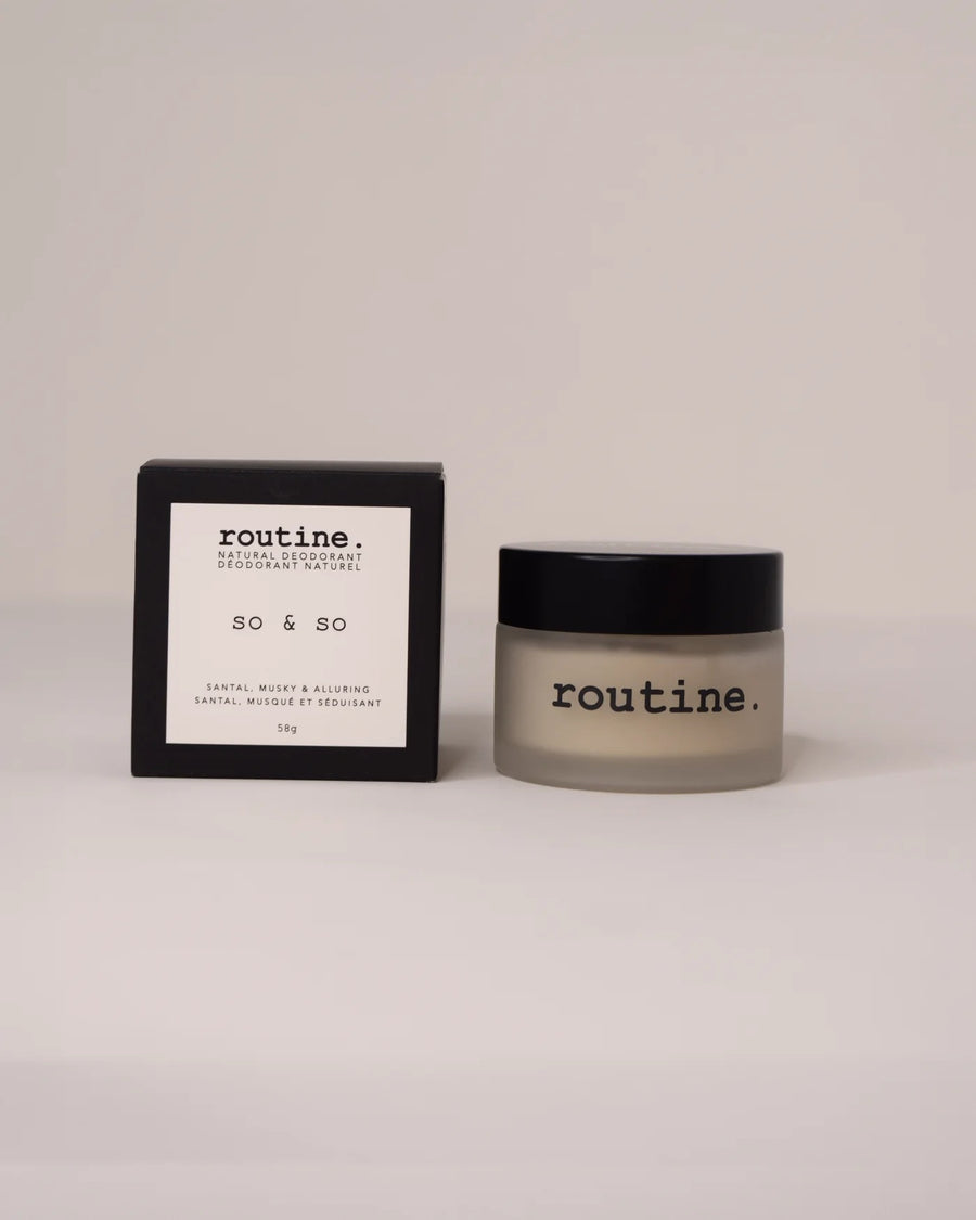 So & So Deodorant Cream