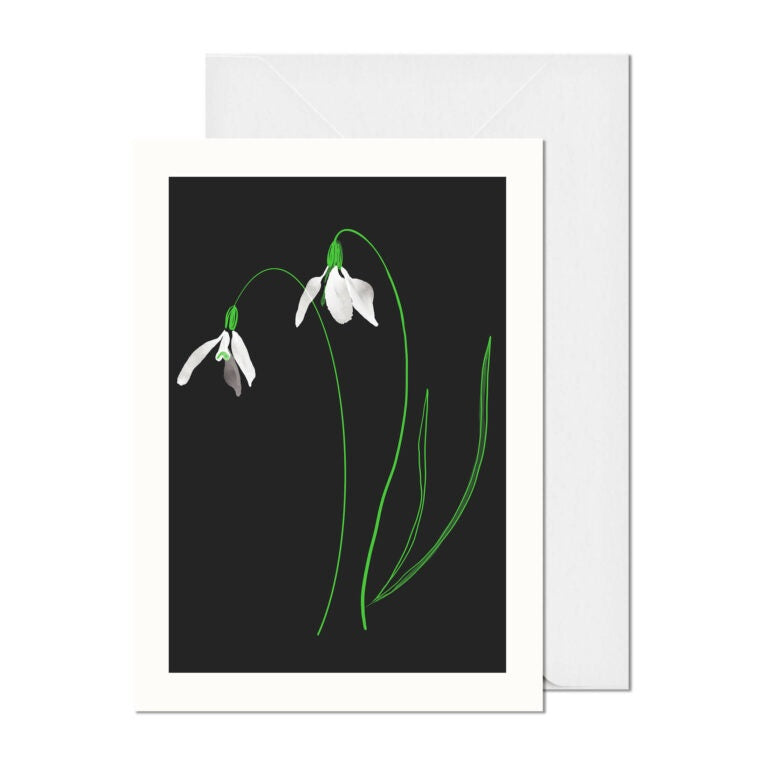 Snowdrop Greeting Card