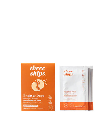 Brighter Days Red Algae + Avocado Biodegradable Eye Masks Set Of 3