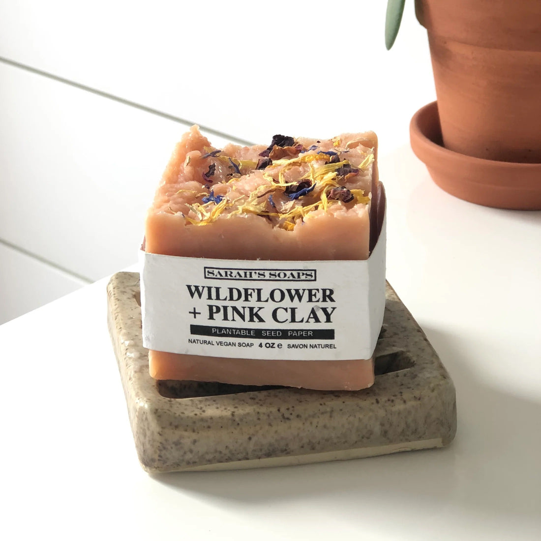 Wildflower + Pink Clay Soap (Seasonal)