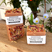 Wildflower + Pink Clay Soap (Seasonal)