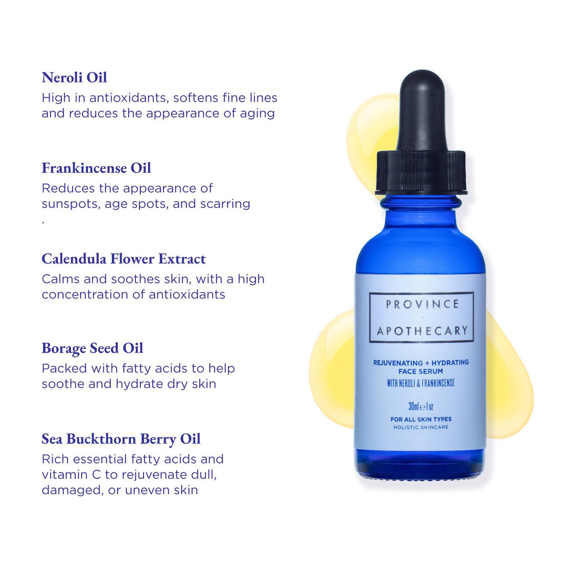 Rejuvenating + Hydrating Face Serum