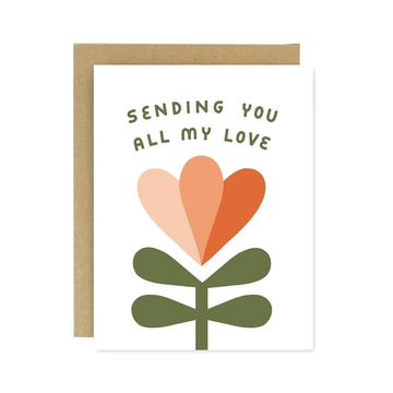Sending All My Love Card