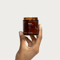 Burn no. 0 massage candle