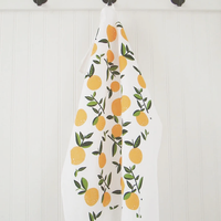 Tea Towel Citrus Orange