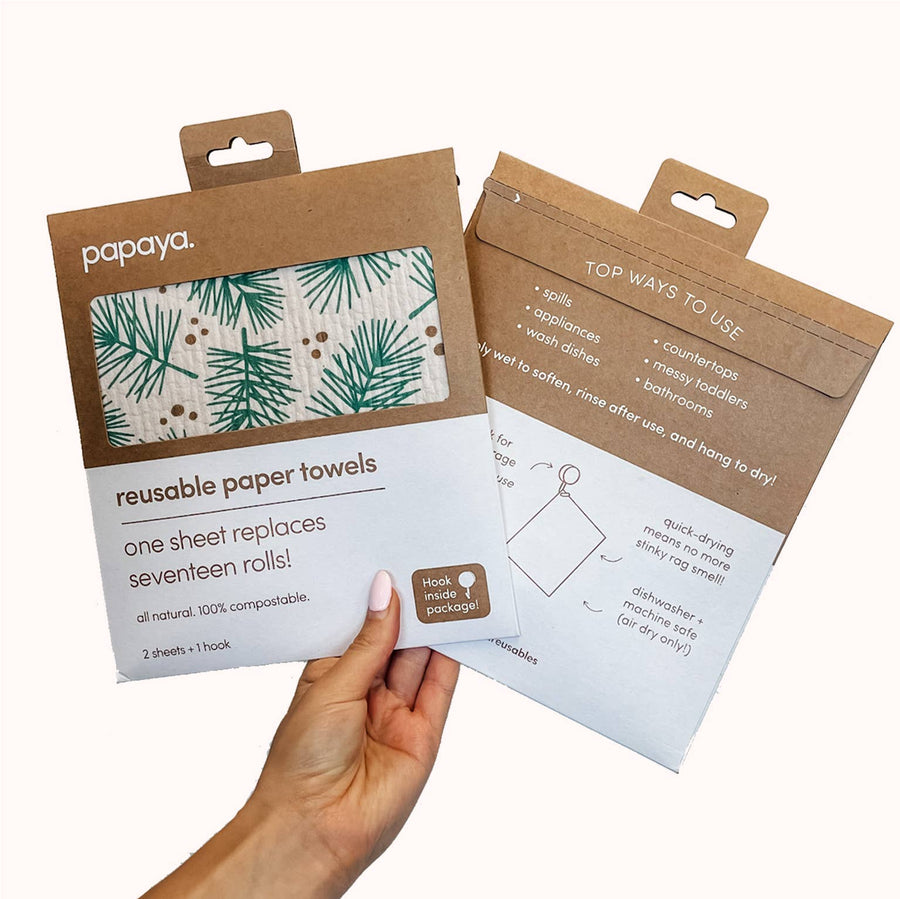 All Spruced Up Reusable Paper Towel 2-pack