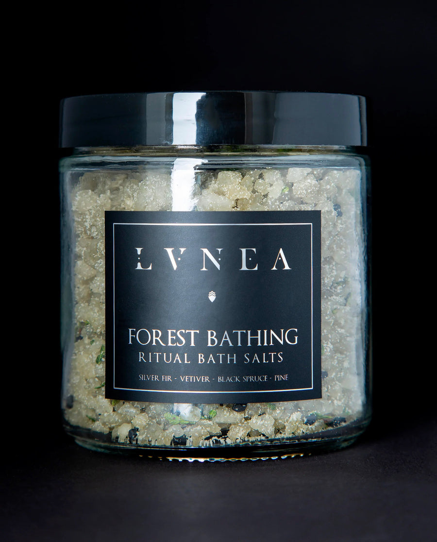 FOREST BATHING Ritual Bath Salts - silver fir, vetiver, black spruce, pine