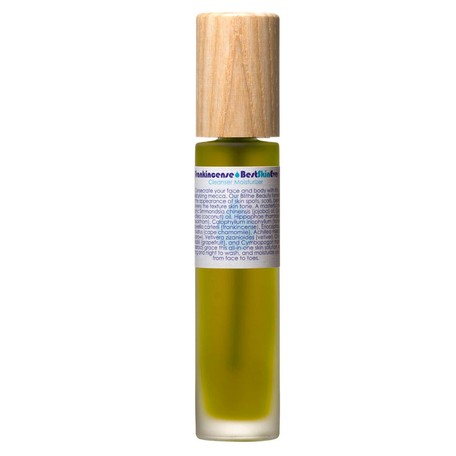 Living Libations Frankincense Best skin ever cleanser and moisturizer.