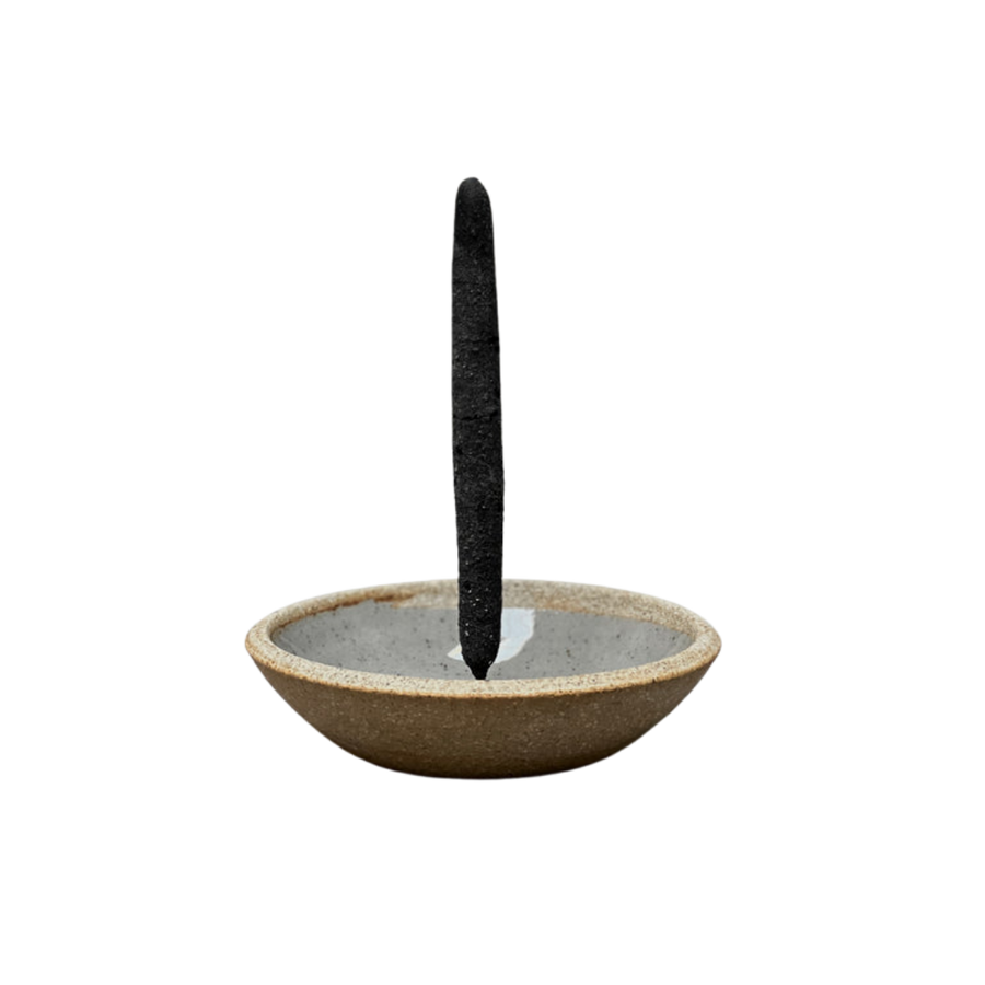 Stoneware Incense Burner - Celadon