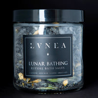 LUNAR BATHING Ritual Bath Salts - jasmine, holy basil, lavender