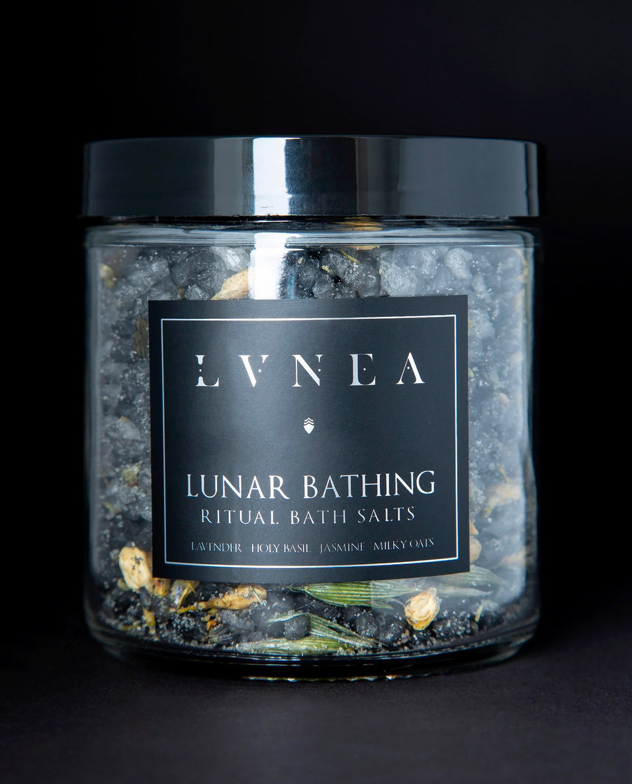 LUNAR BATHING Ritual Bath Salts - jasmine, holy basil, lavender
