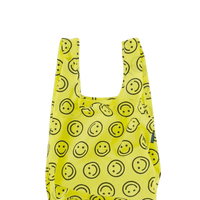 Yellow Smiley Reusable Bag
