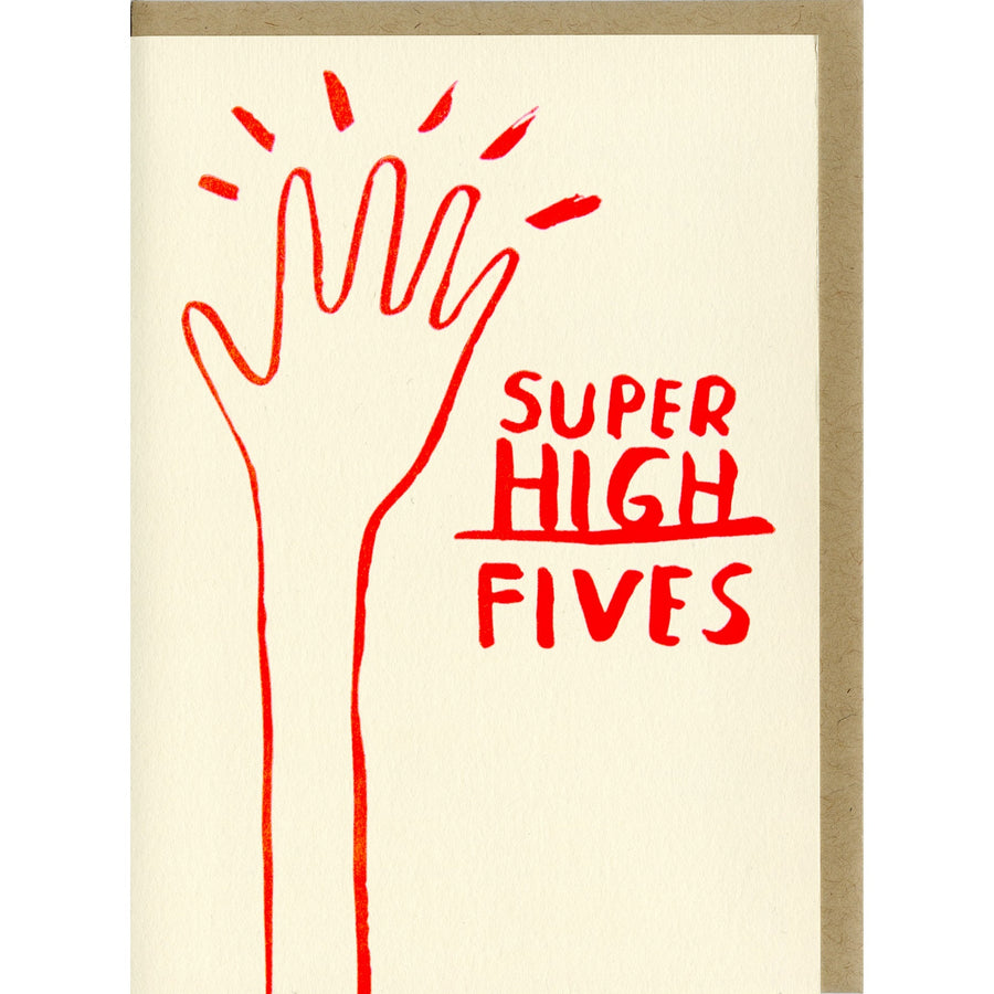 Super High Fives Card